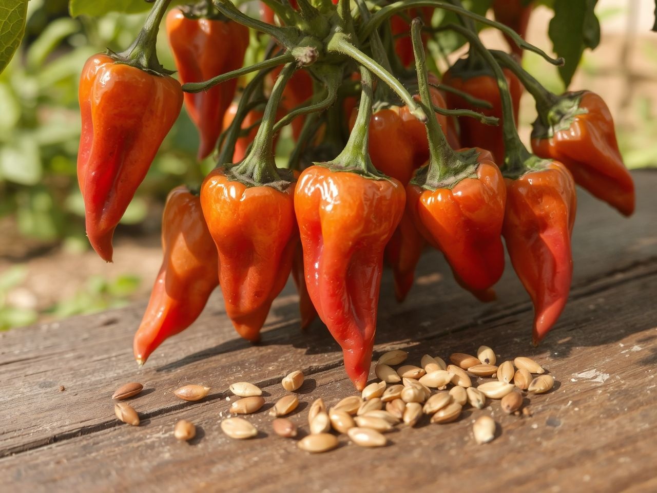 A paprikavirág magjait ősszel gyűjtsük a sikeres vetéshez.
