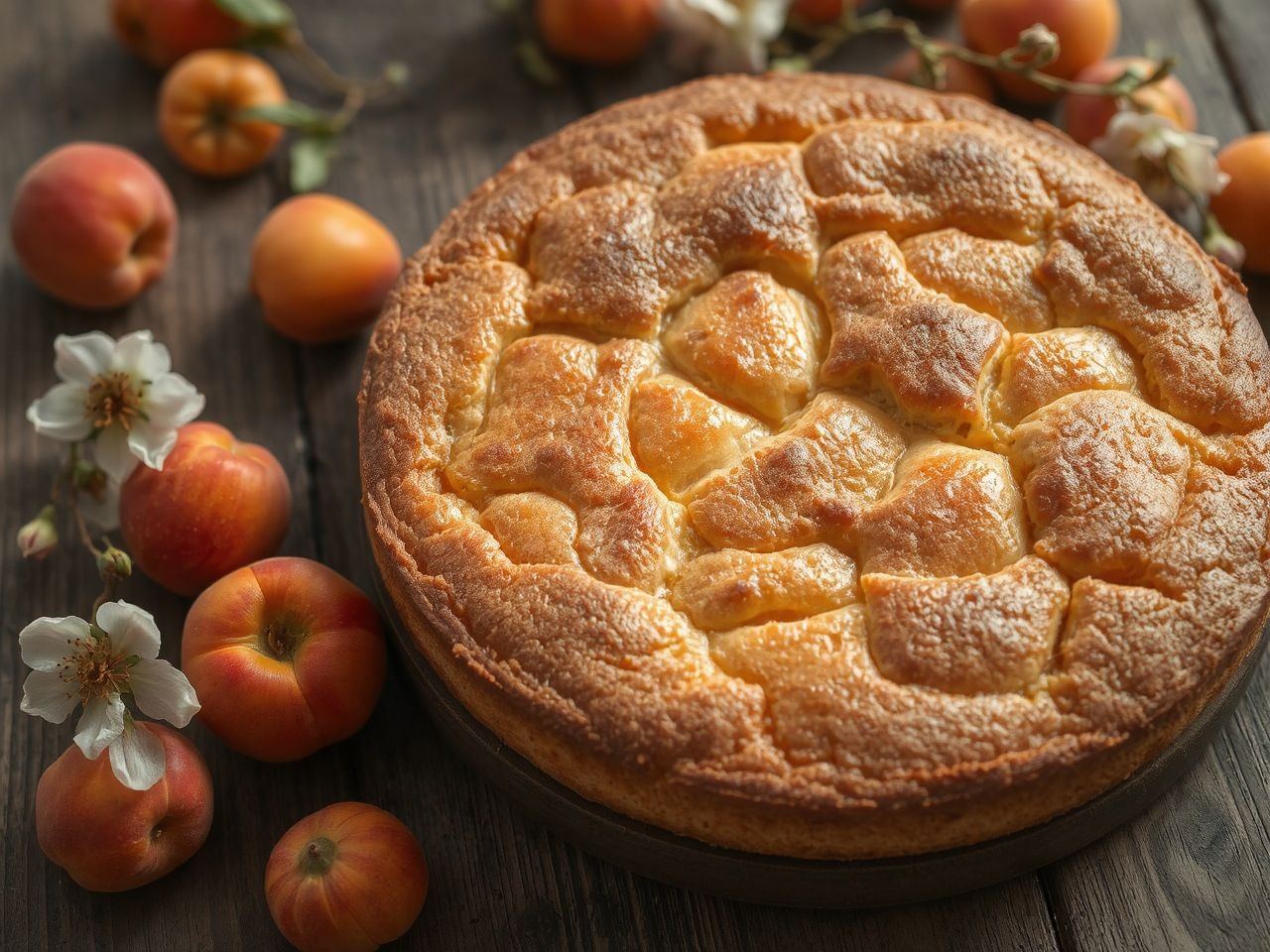 A sárgabarackos torta a nyári ünnepek kedvelt édessége.