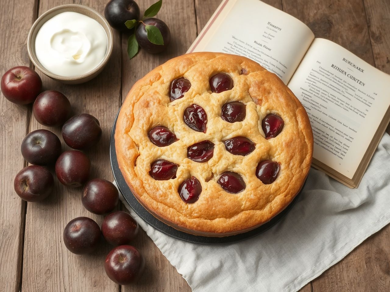 A szilvás süti hagyományosan a magyar falusi ünnepek kedvence.