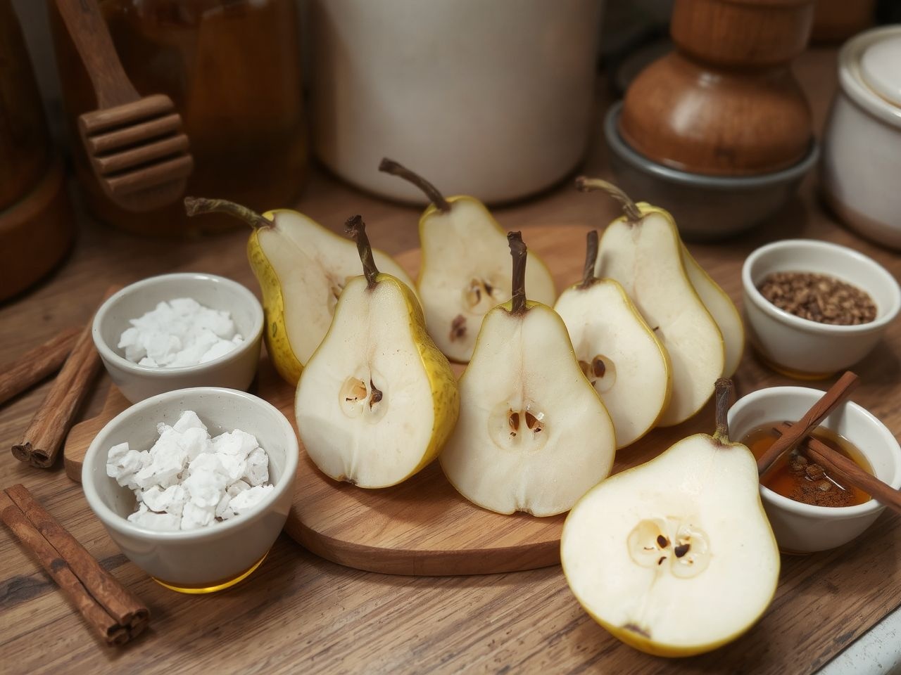 A tökéletes pácolás kiemeli a körte édes-savanykás ízét.