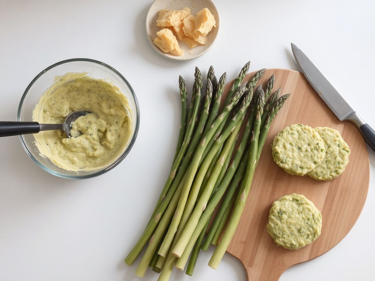 A spárgafasírt tavaszi frissességgel dobja fel az étkezést.