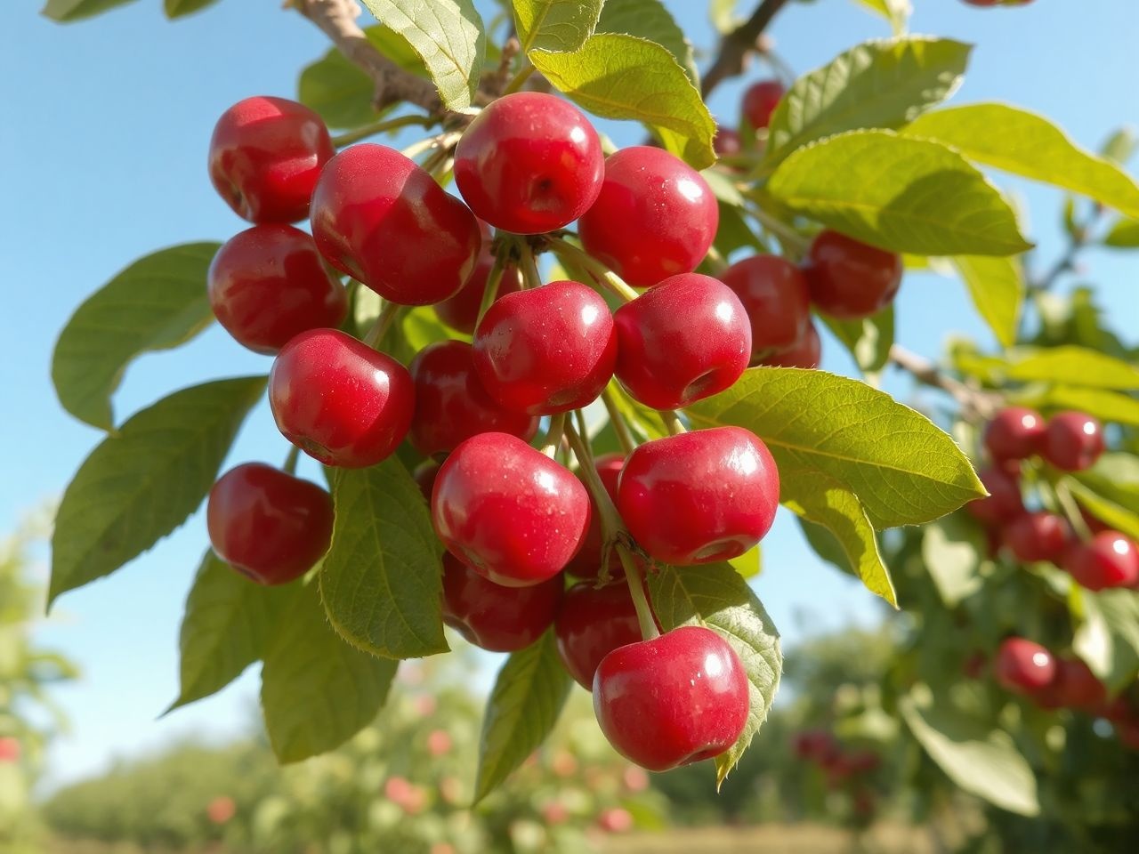 A Vera cseresznye napos, jó vízelvezetésű talajt kedveli.