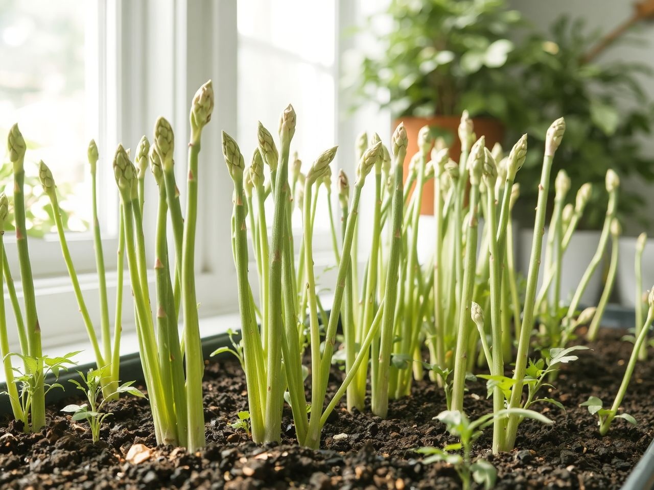 A zöld spárga termesztése türelmet igényel, de megéri.