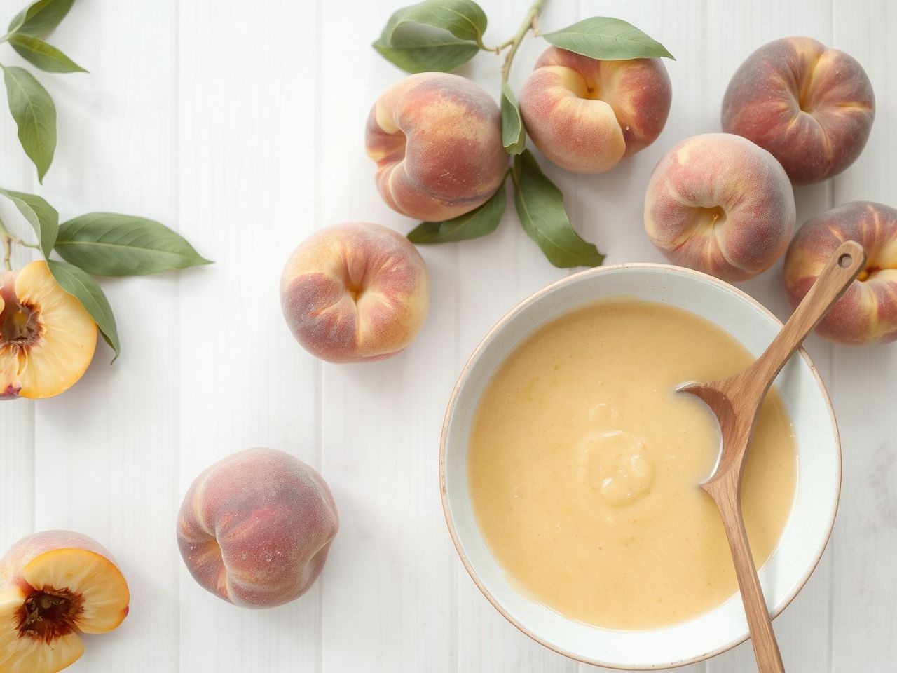 Az őszibarack íze és a joghurt krémes egyvelege hűsít.