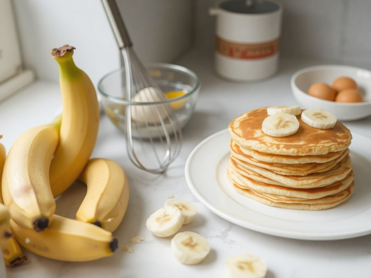 A tökéletes palacsinta kulcsa az ötletgazdag banán-tojás arány.