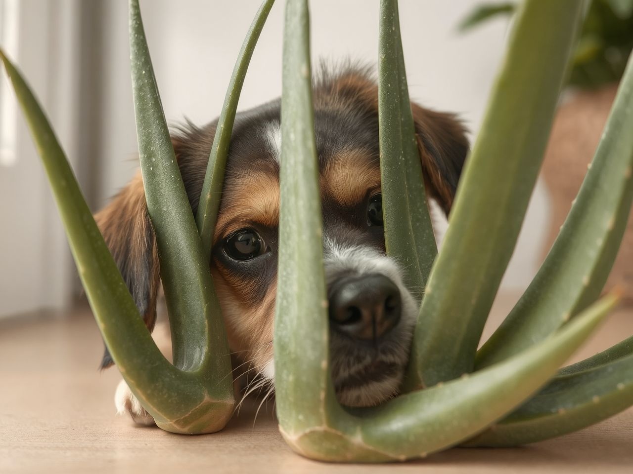 Az aloe vera lenyelése hányást és hasmenést okozhat kutyáknál.