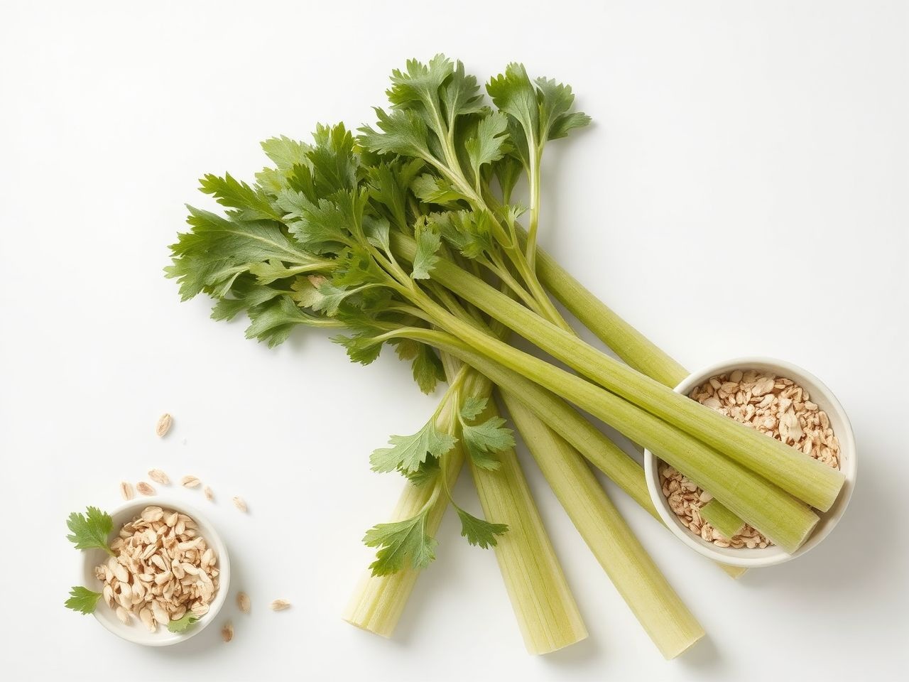 A zeller rostjai prebiotikumként támogatják a bélflórát.