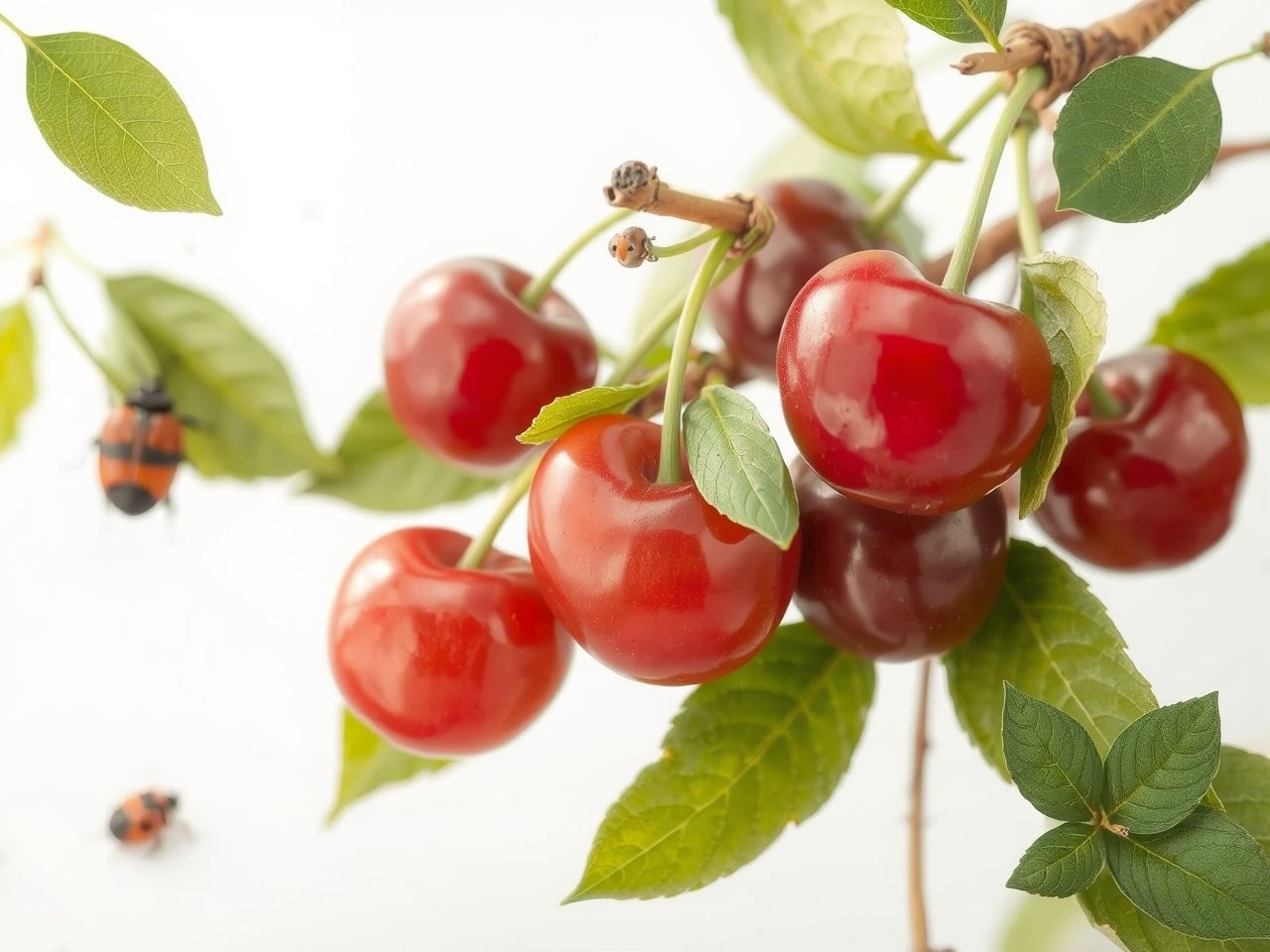 A Pándy meggyet rezisztens környezetvédelem védi a kártevőktől.