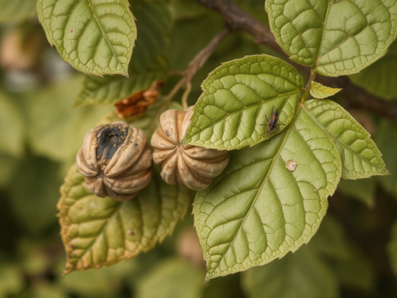 A japán dió ellenáll a legtöbb kártevőnek és betegségeknek.