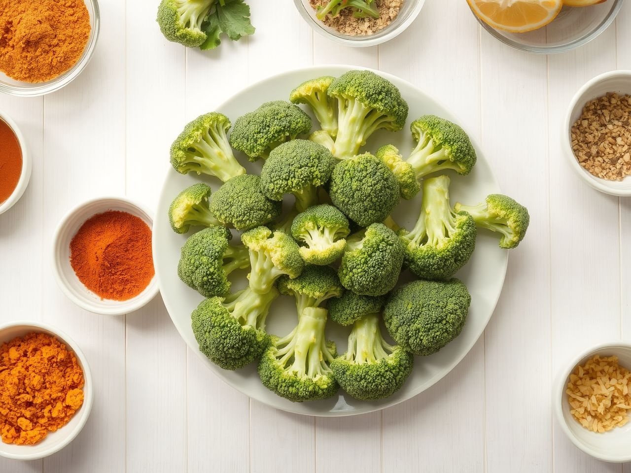 A brokkoli ízét fokhagyma és citromsav teszi vonzóvá gyerekeknek.