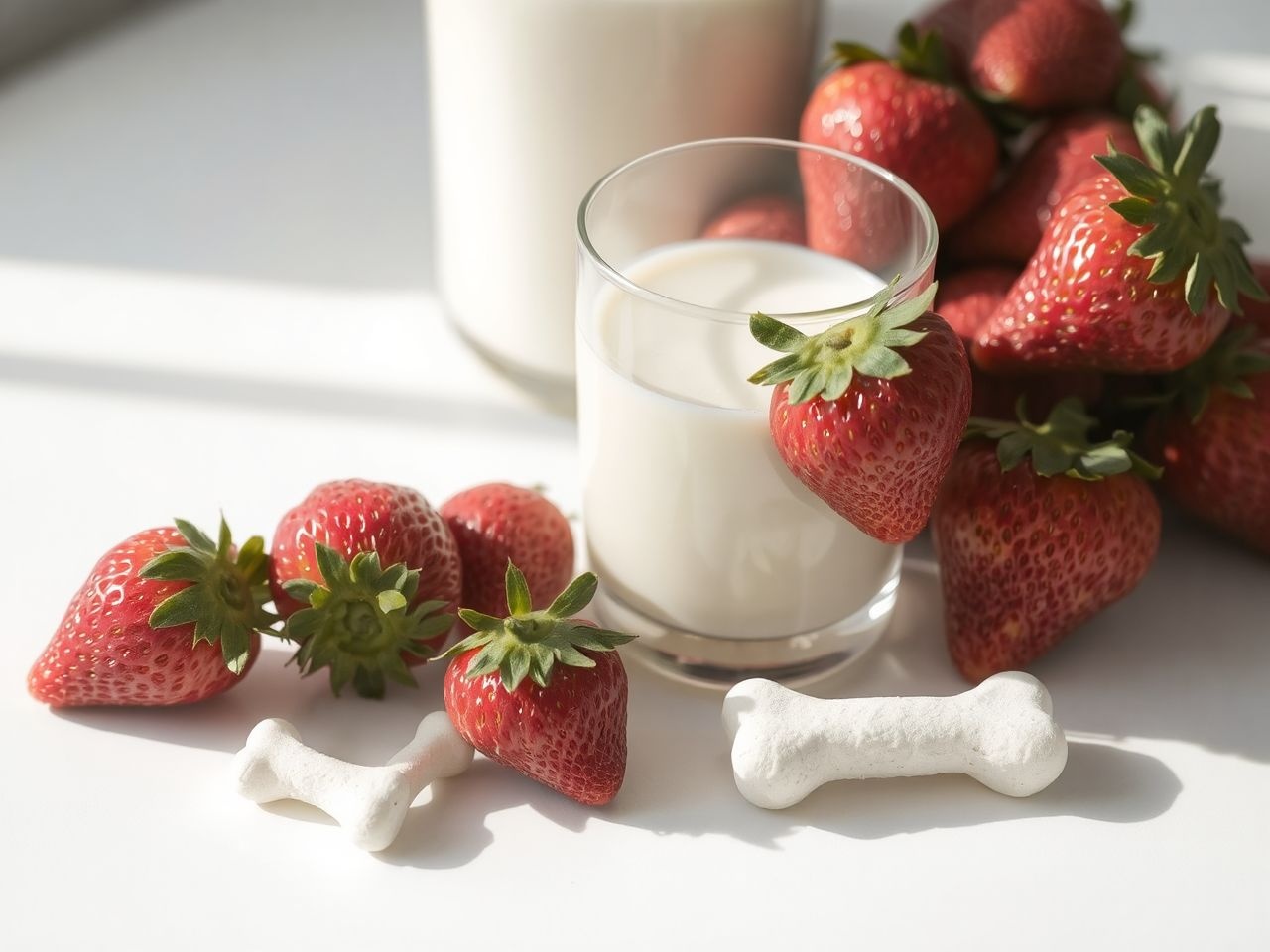 Az eper gazdag C-vitaminban, ami támogatja a csontképződést.