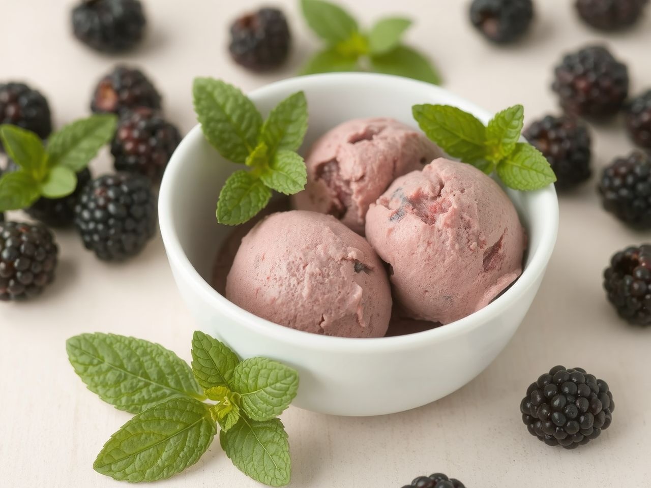 A cukormentes szederfagyi természetes édesítőkkel egészséges alternatíva.