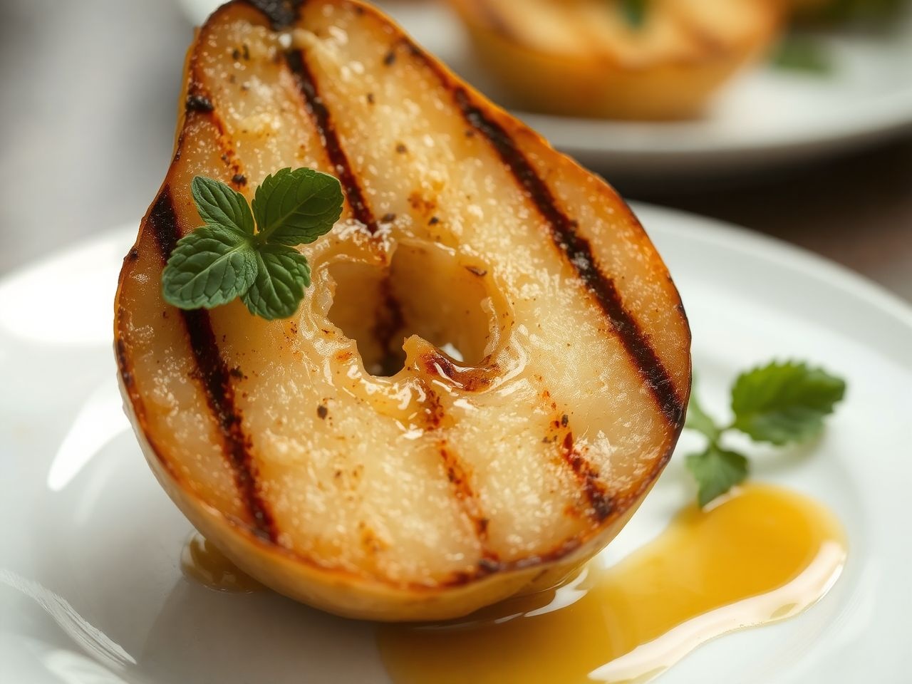 A grillezett körte gazdag antioxidánsokban és elősegíti az emésztést.