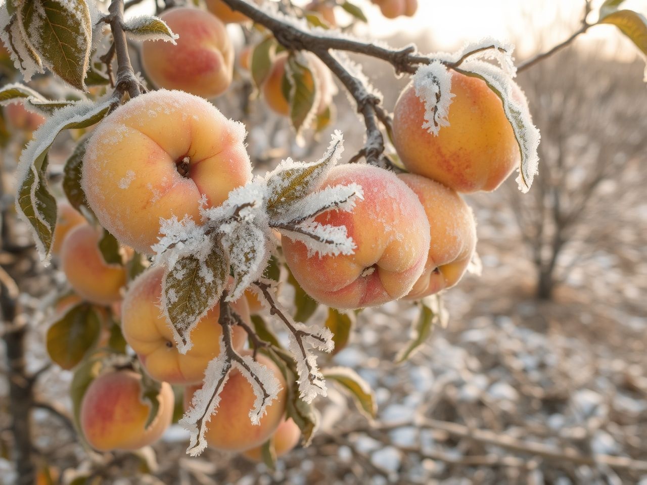 A Dixired őszibarack fagyérzékeny, tél előtt takarás szükséges.