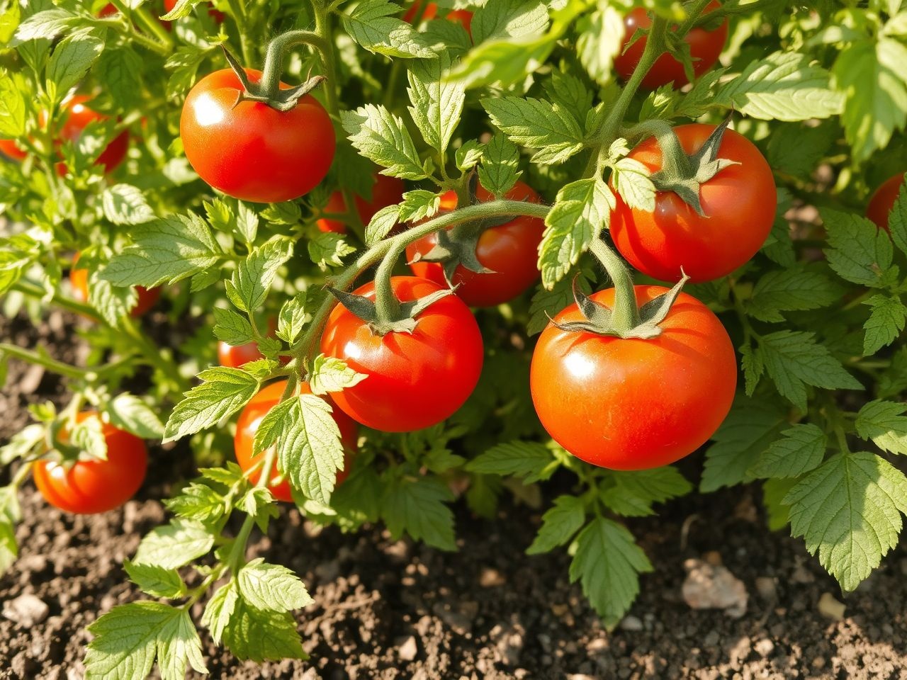 A Mobil paradicsom környezetbarát termesztéssel csökkenti a vízfogyasztást.