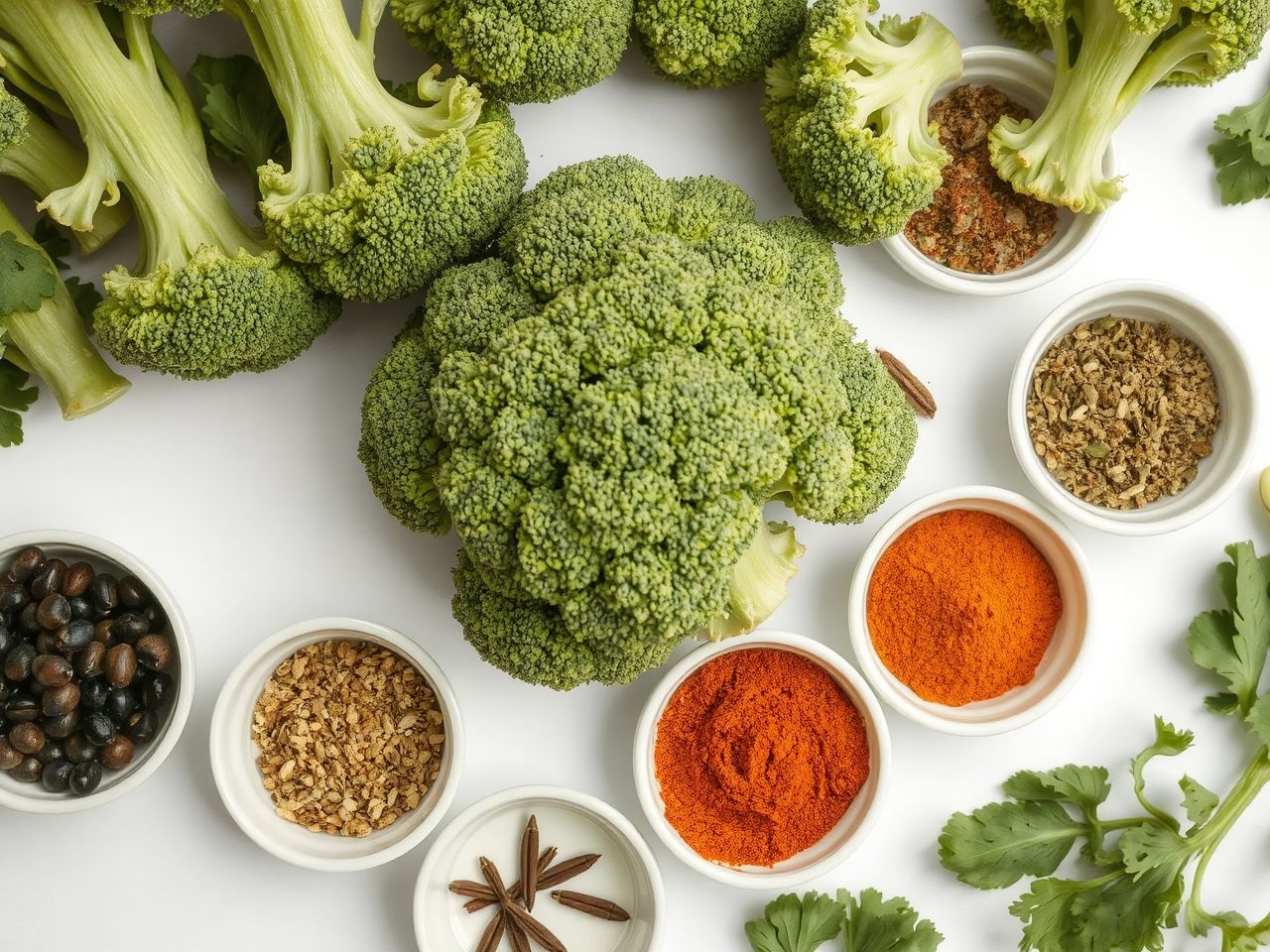 A fokhagyma és a citrom héja kiemeli a brokkoli ízét.