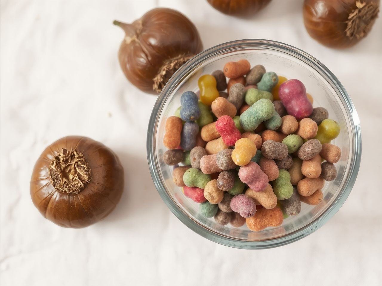 A gesztenye prebiotikumként támogatja a bélflóra egyensúlyát.