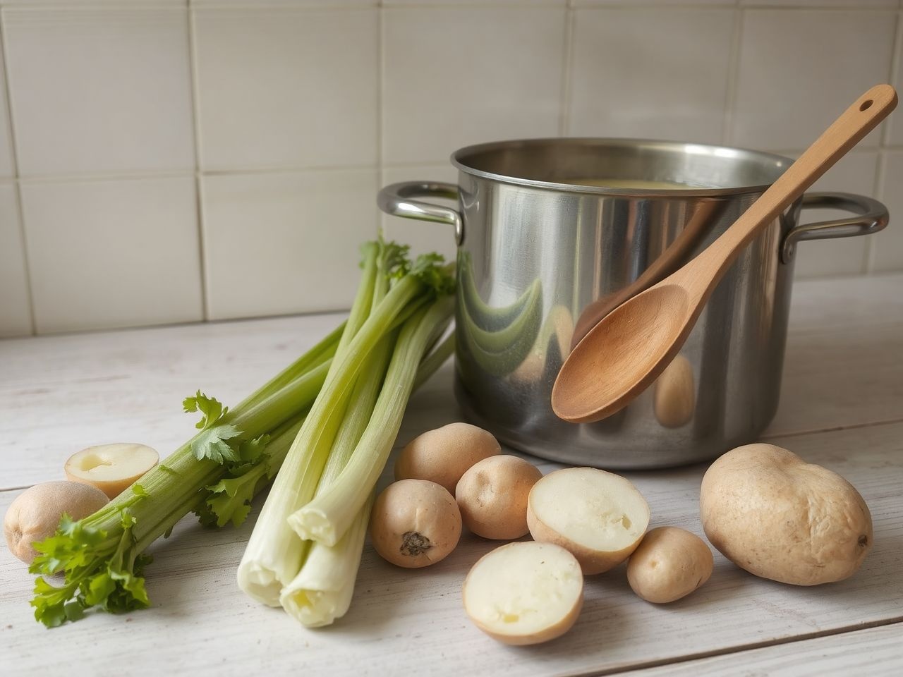 A túl sós leves elkerülése érdekében fokozatosan sózz.