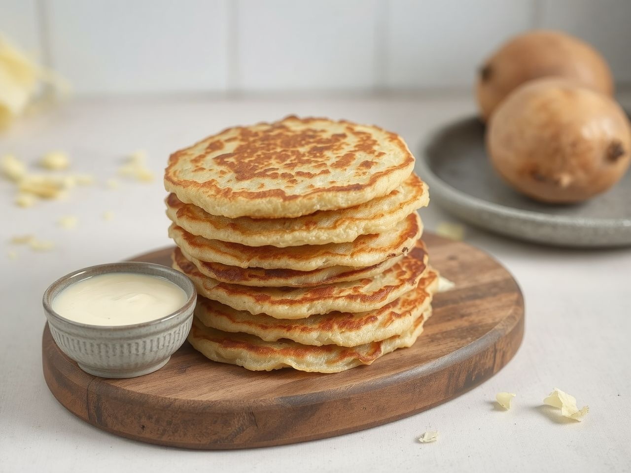 A túl sok liszt a tócsni kemény állagát eredményezi.