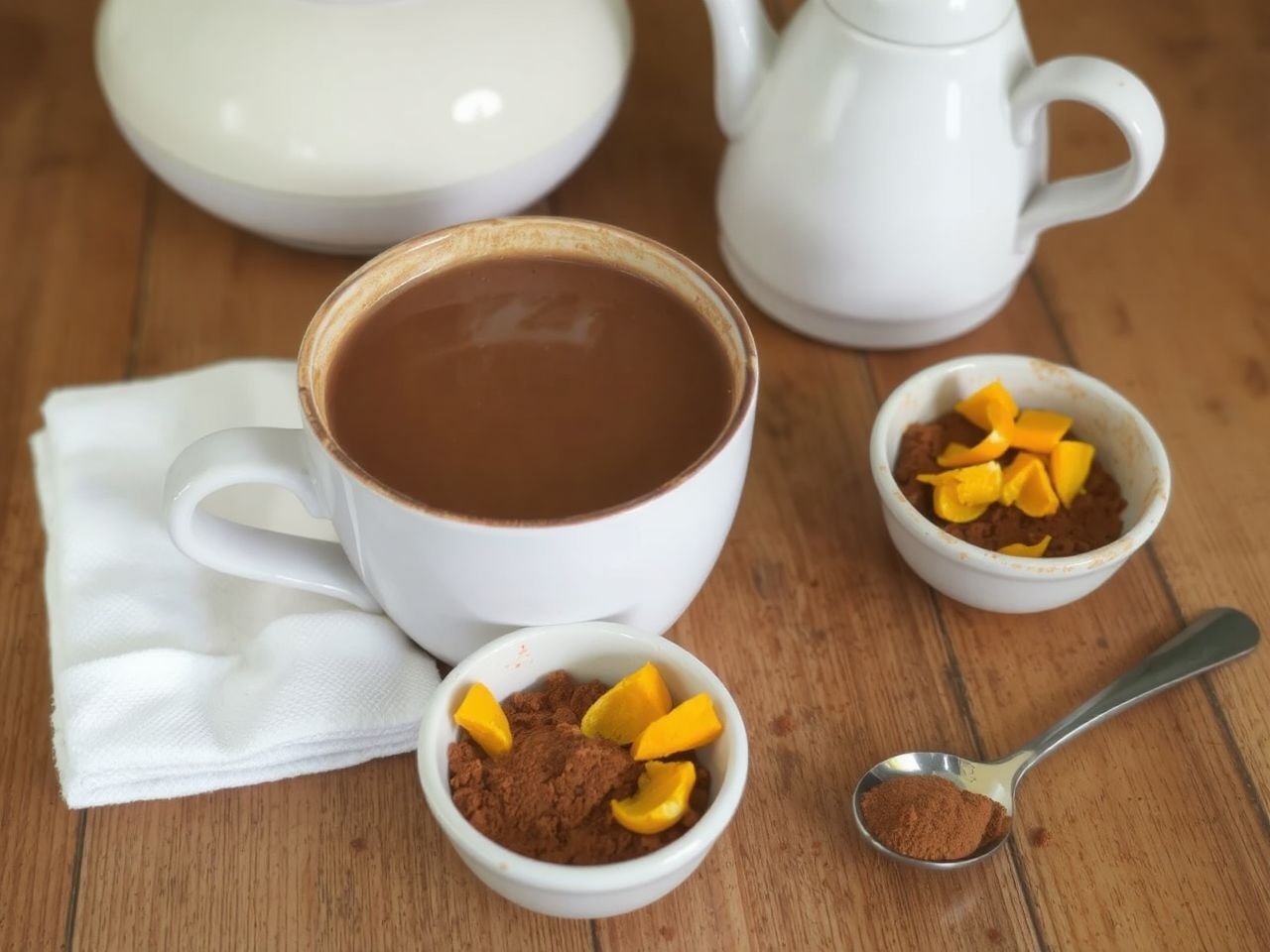 A túlforralás elkerülése a krémes forró csoki titka.