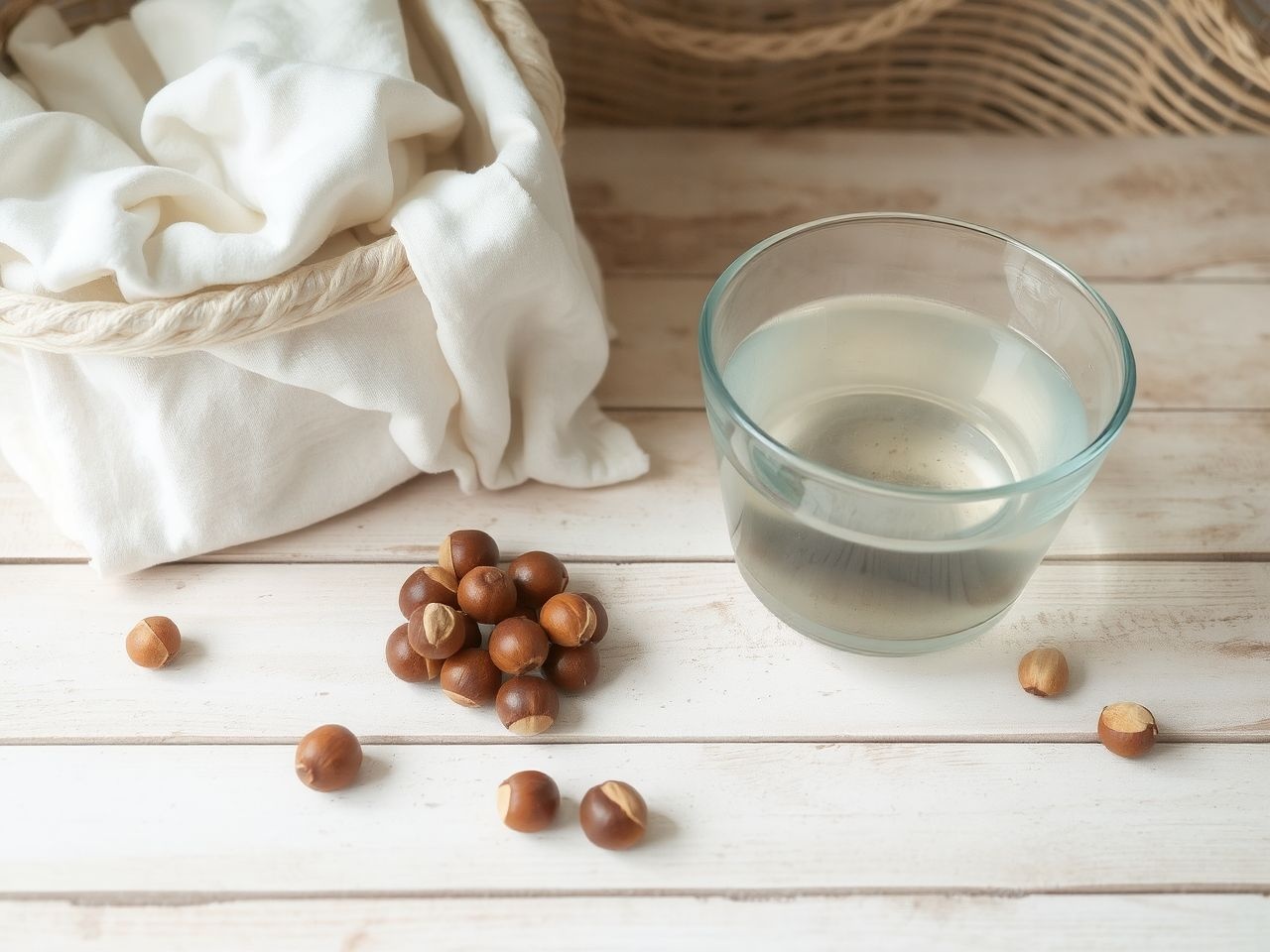 Vadgesztenyével mosásnál habzás hiánya normális, nem hiba.