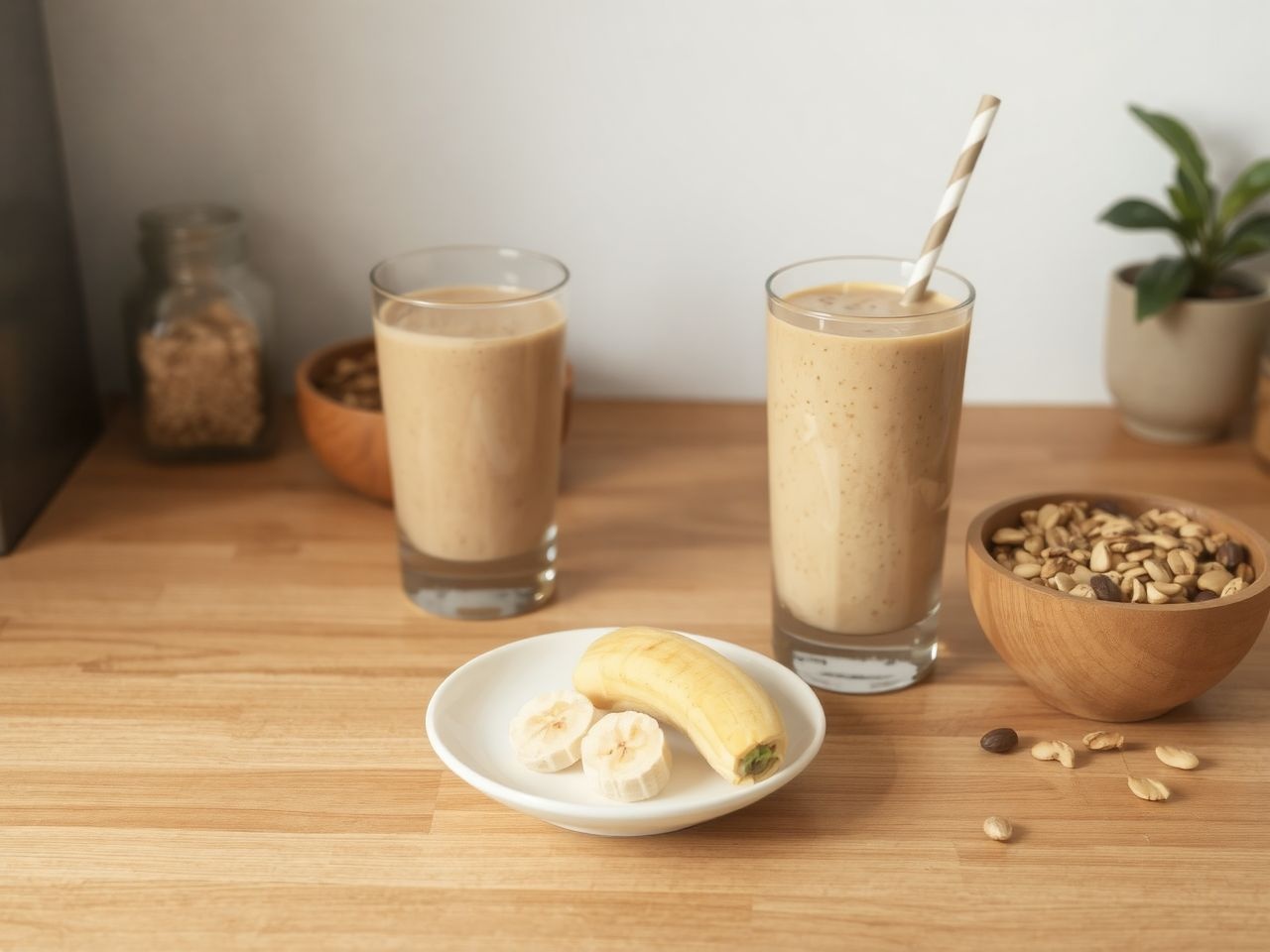 A banán könnyen beilleszthető reggeli turmixokba és salátákba.