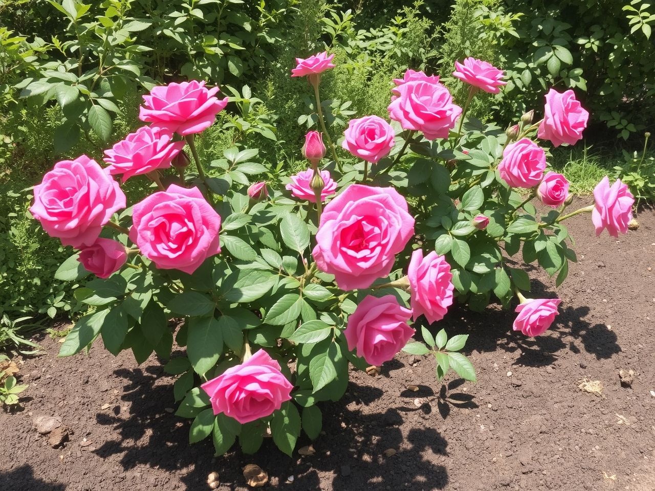 A tearózsák tápanyagban gazdag, jó vízelvezetésű talajt kedvelnek.