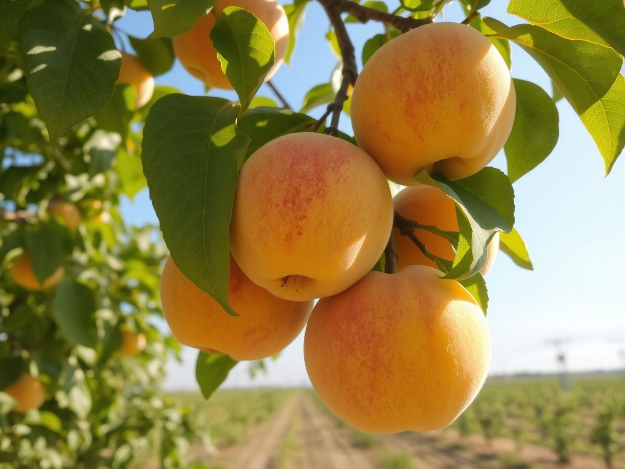 A Calred őszibarack kiválóan alkalmazkodik a klímaváltozáshoz.