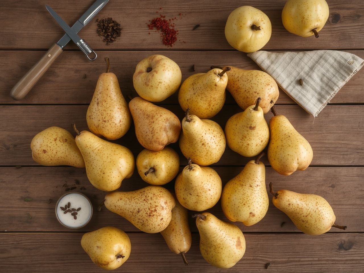 A körte édes és sós ételekben világszerte népszerű alapanyag.