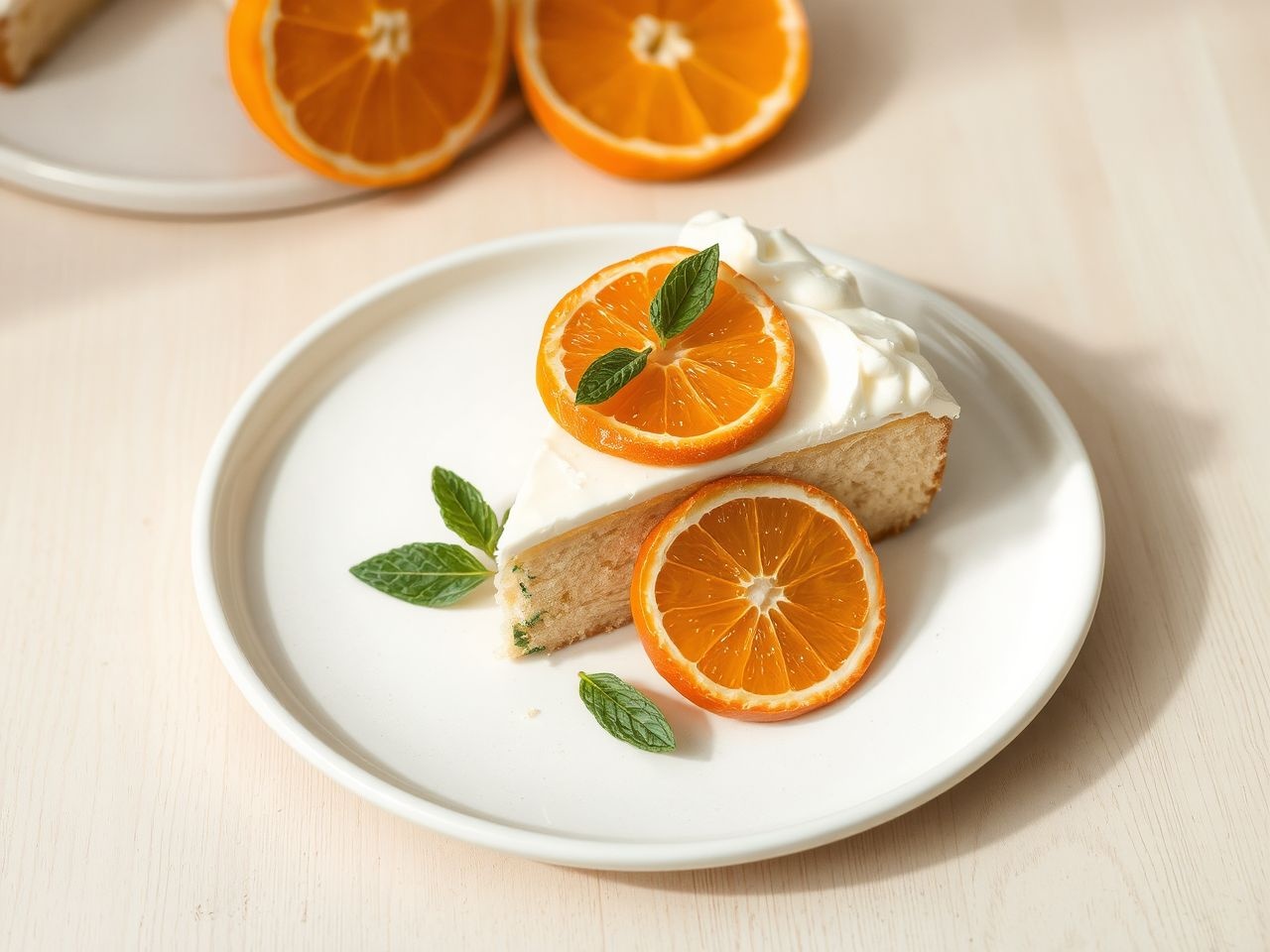 A narancsos mascarpone torta feldobható ropogós mandulával vagy pisztáciával.