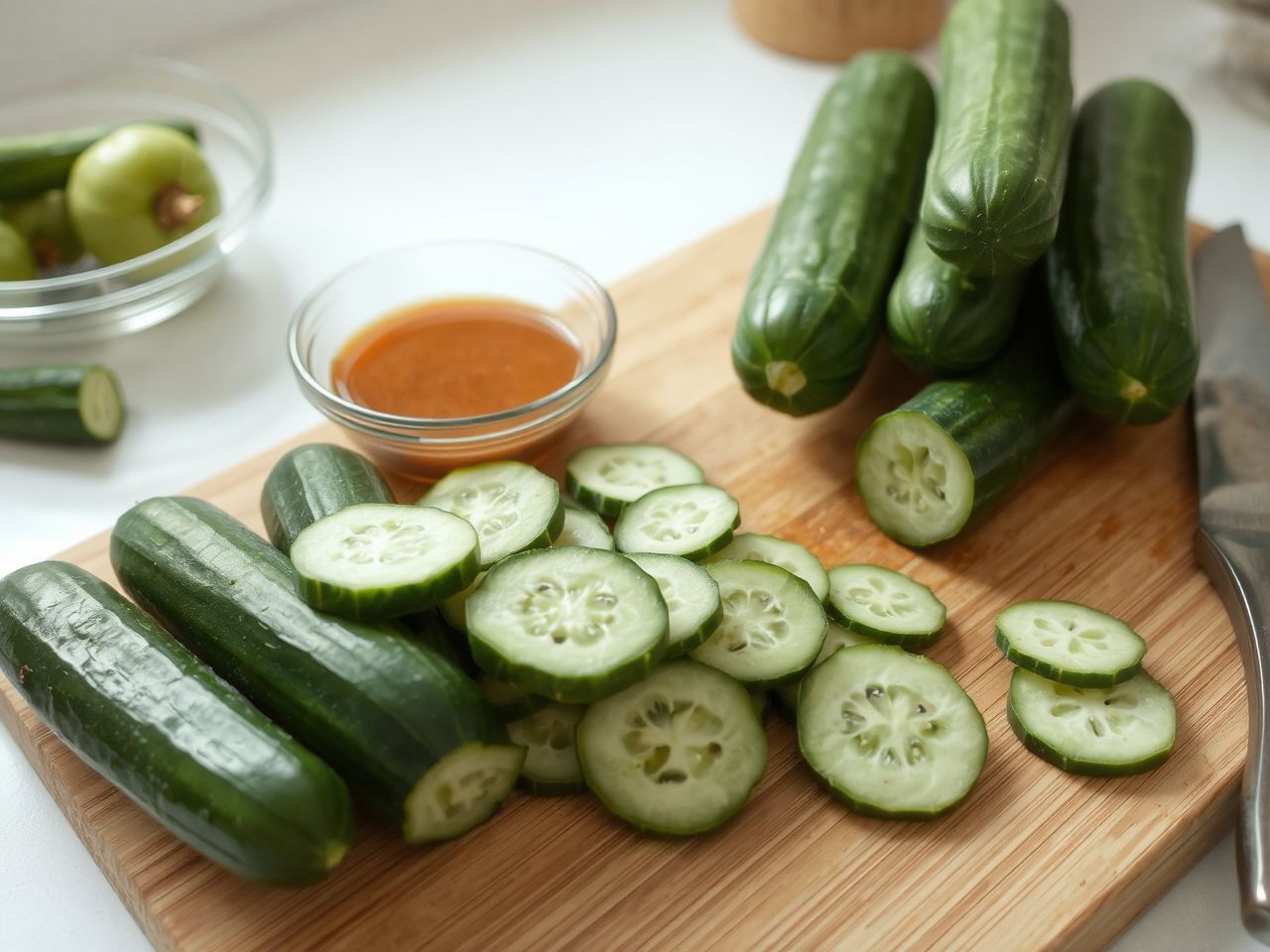 Az uborka frissítő saláták és könnyű nyári ételek alapja.