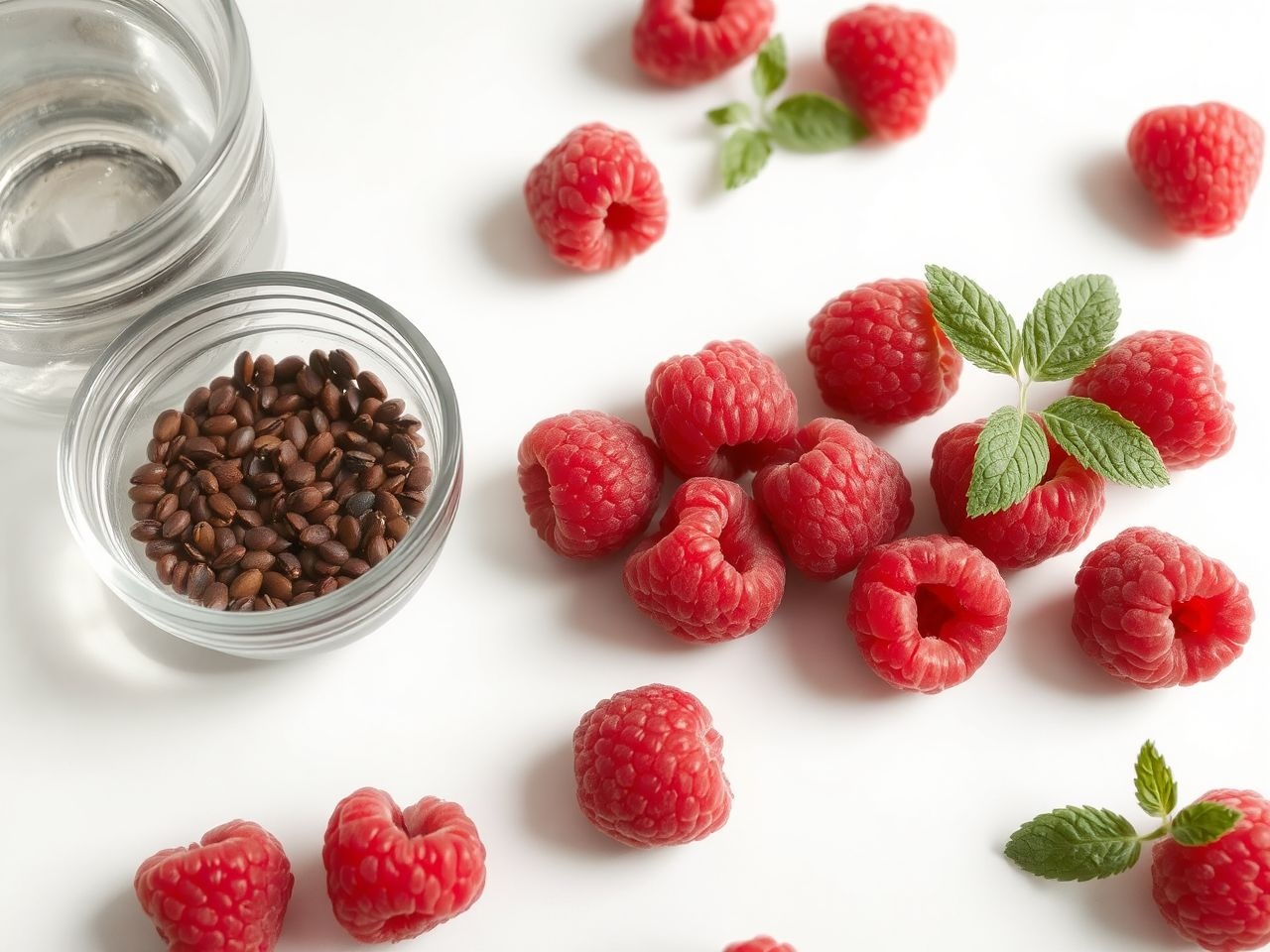 A málna gazdag antioxidánsokban, támogatja az egészséges táplálkozást.