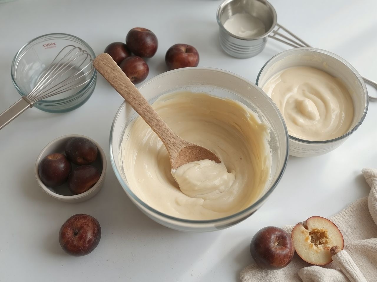 A kevert tészta gyorsan készül, mégis puha és könnyű.