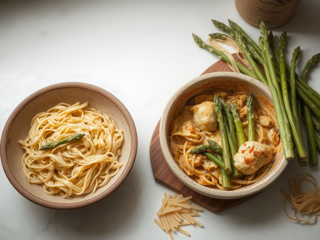 Sütőben sült ételekhez a szélesmetélt tészta a legjobb választás.