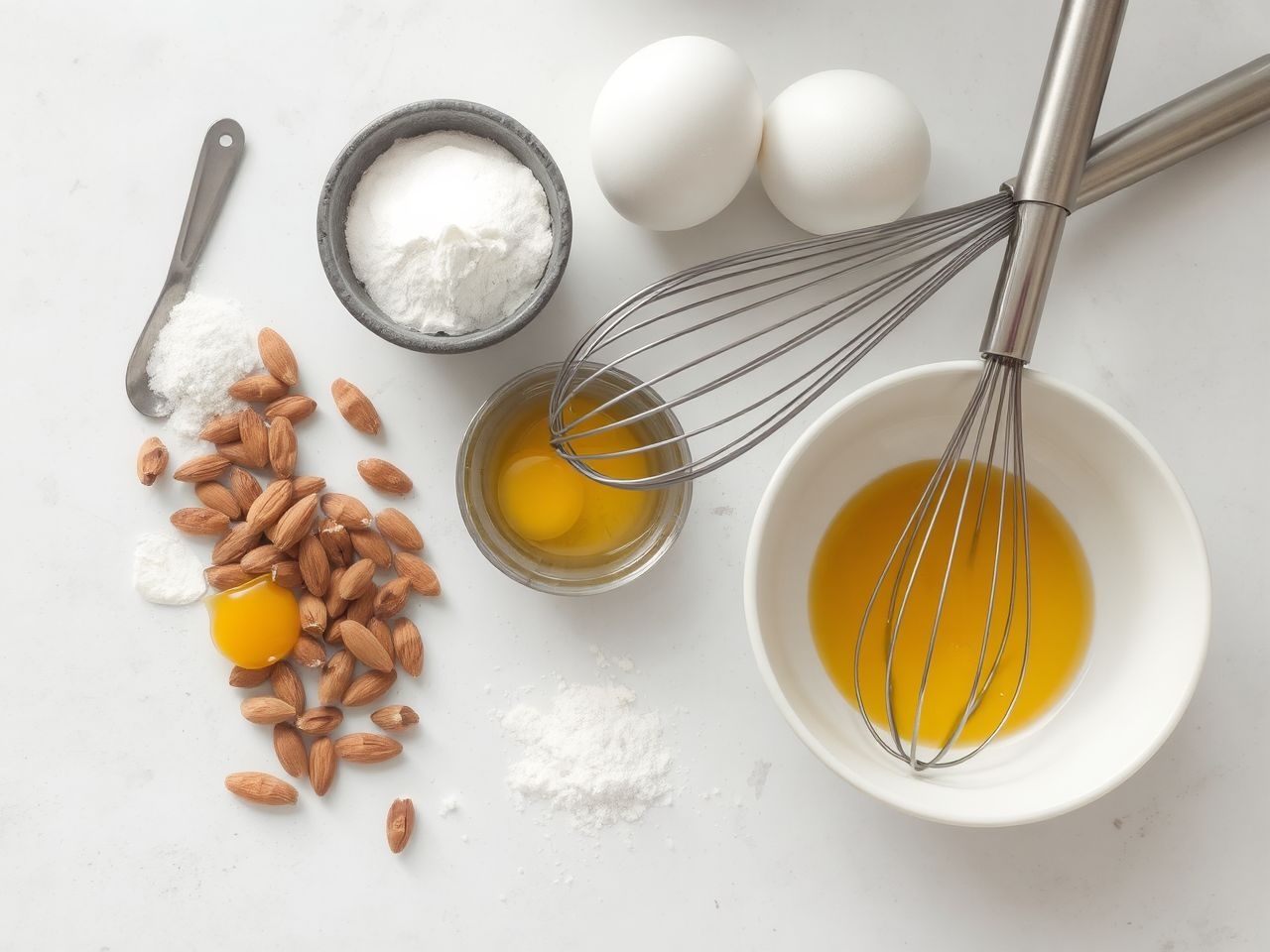 A megmaradt tojássárgájából krém vagy puding készíthető gyorsan.