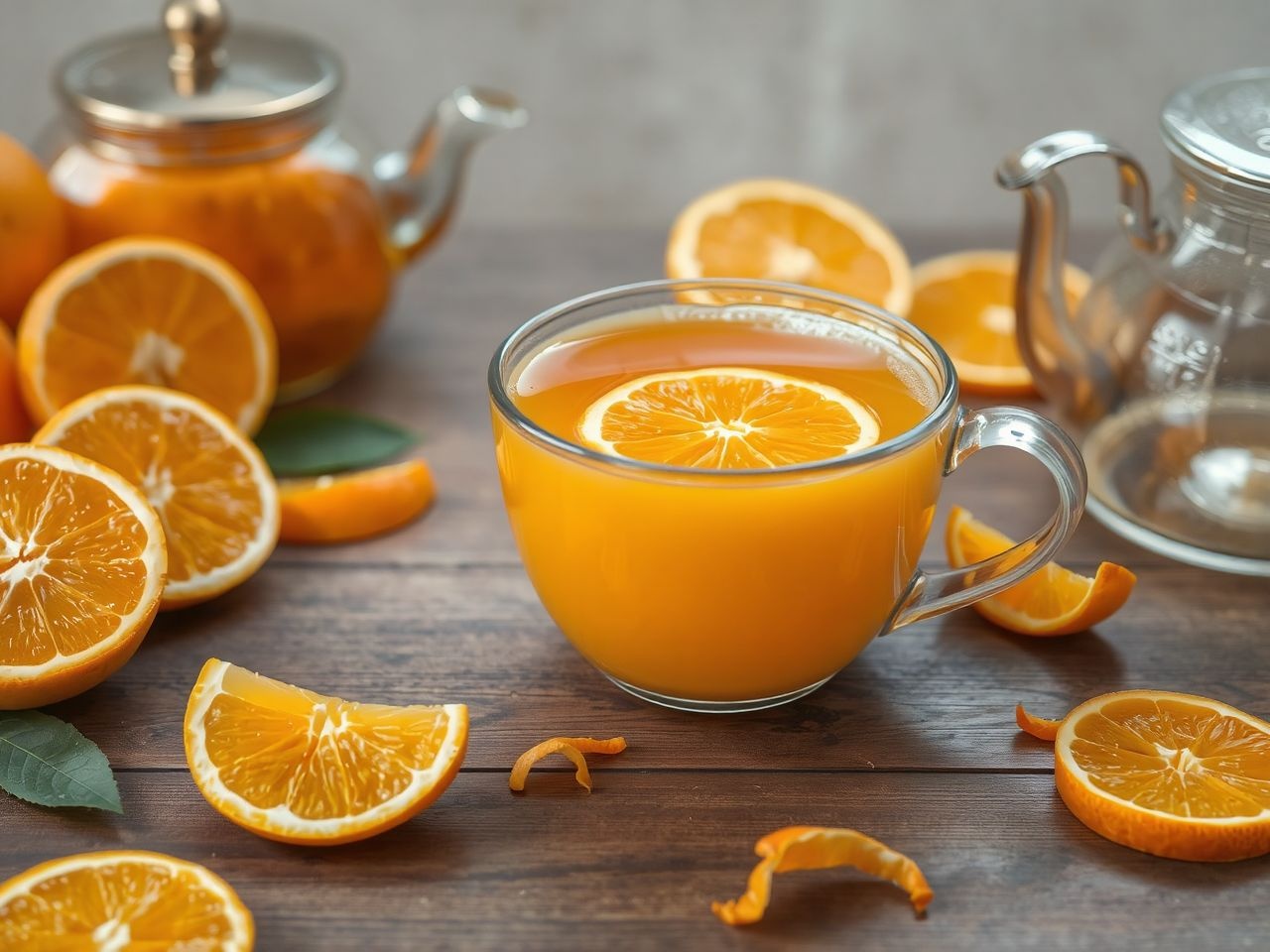 A narancs tea különböző kultúrákban gyógyító és élvezeti ital.