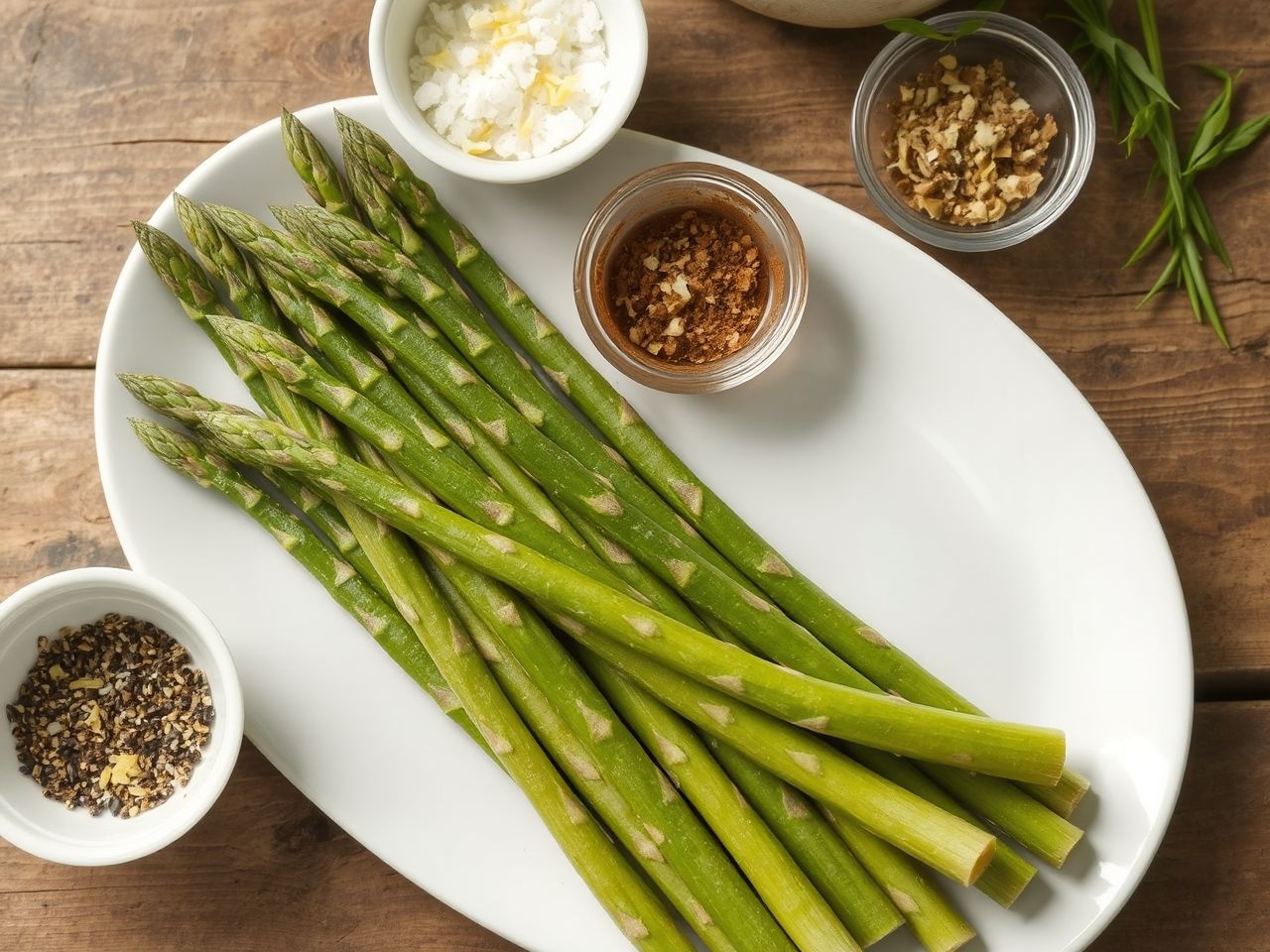 A spárga tökéletesen harmonizál citrommal és friss bazsalikommal.