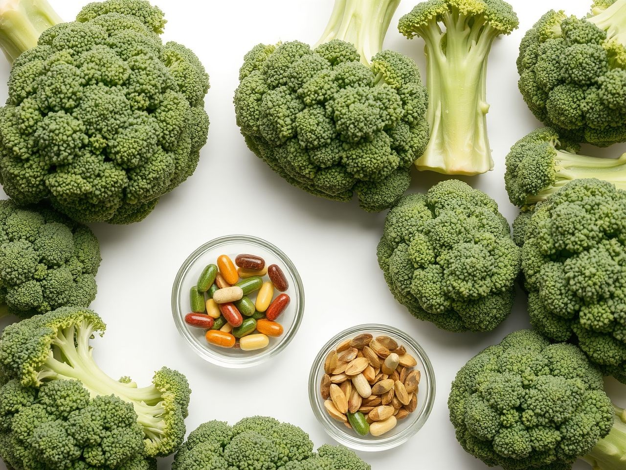 A brokkoli gazdag antioxidánsokban, támogatja az immunrendszert.