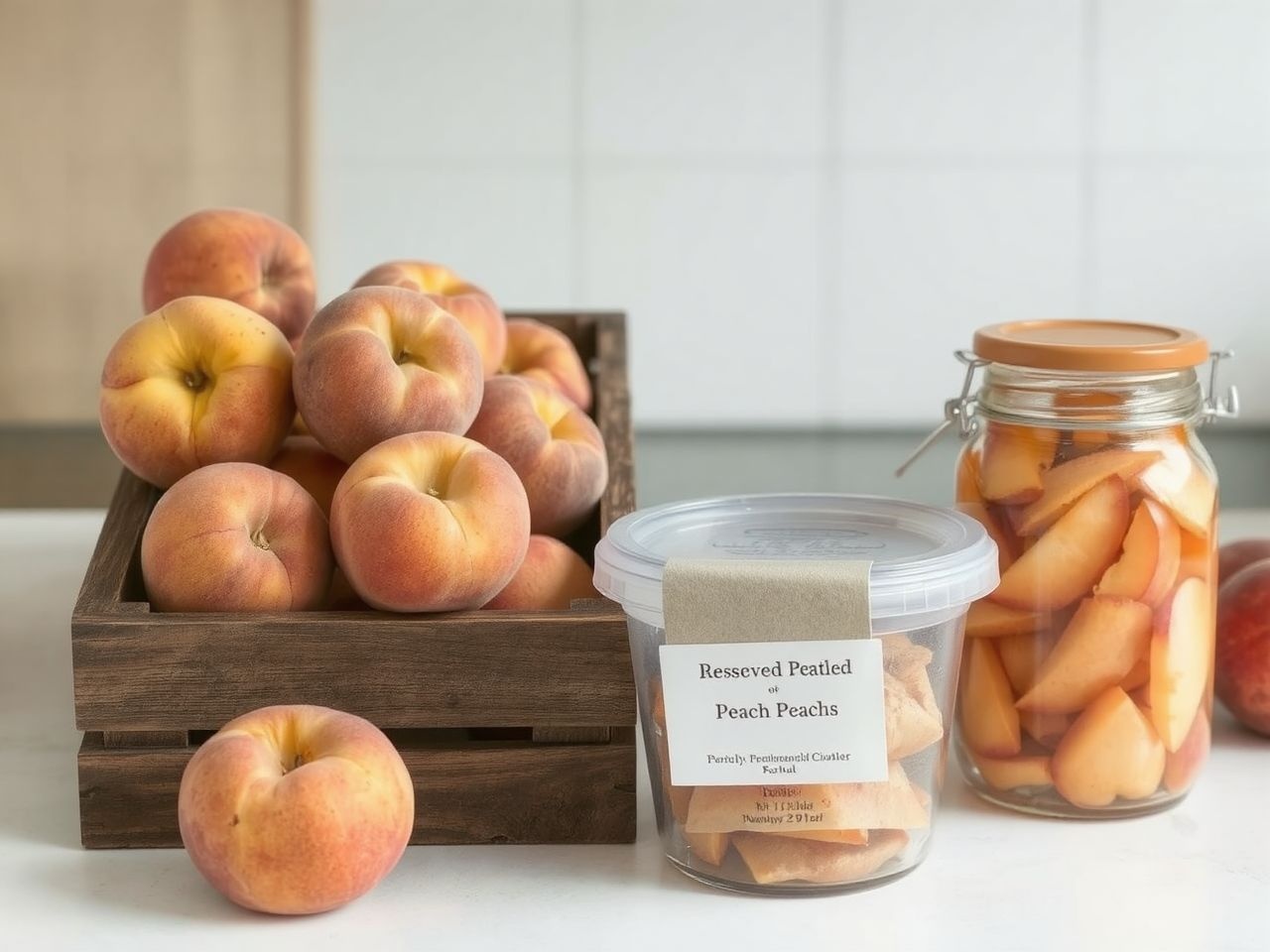 A kaliforniai őszibarack hűtve akár 3 hétig eltartható.