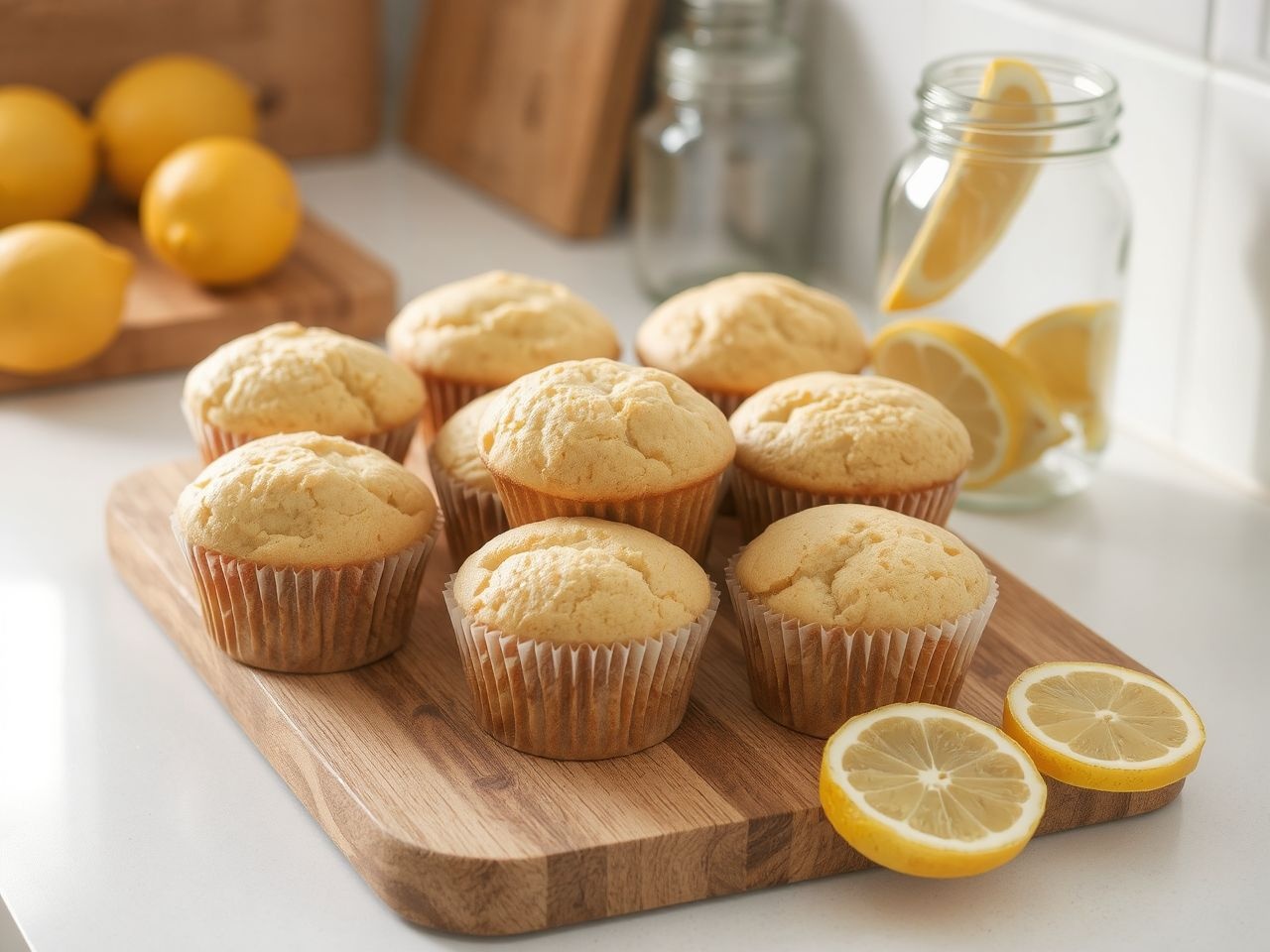 A muffinokat légmentesen záró dobozban, hűtőben tárold!