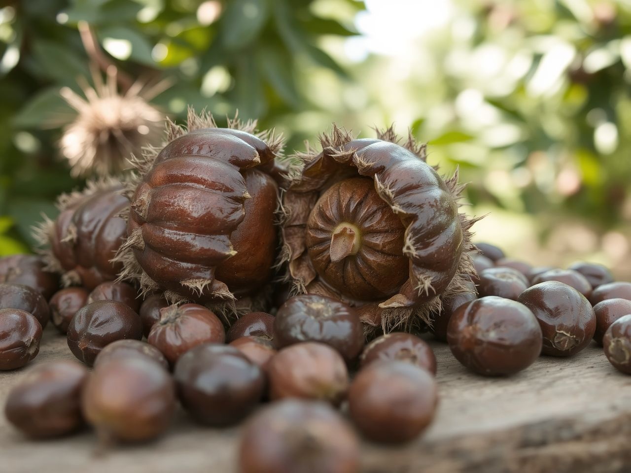 A maroni gesztenye gondos öntözéssel és napfénnyel érzi jól magát.