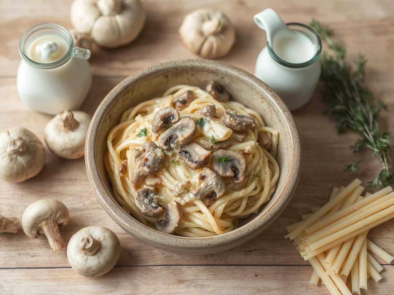 A tejszínes szószok Olaszországban a középkorban terjedtek el.