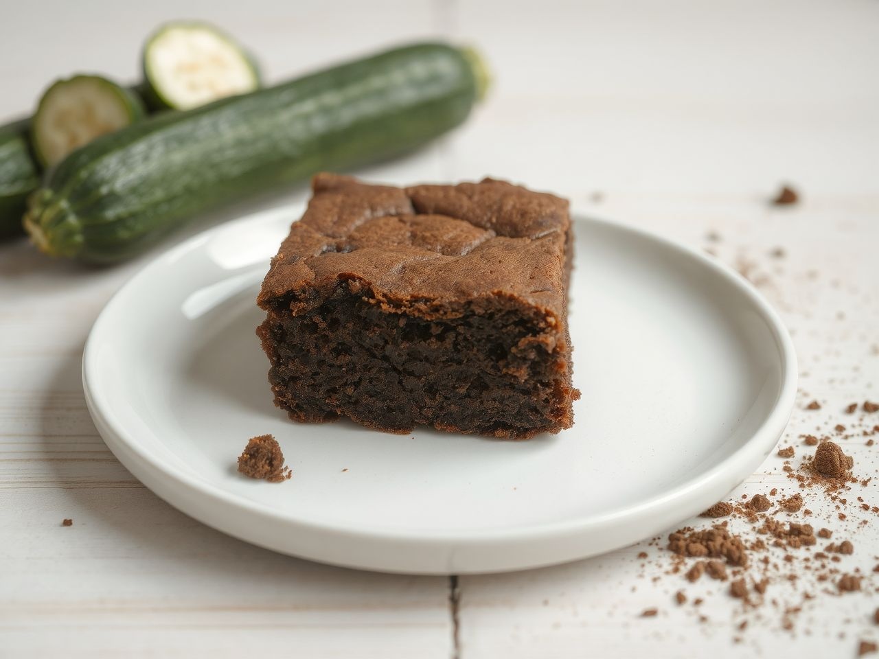 A cukkinis brownie titka a tökéletes állagú zöldségreszelés.