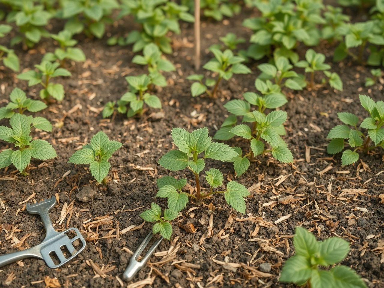 A bio szeder ültetésekor fontos a tápanyagban gazdag talaj előkészítése.