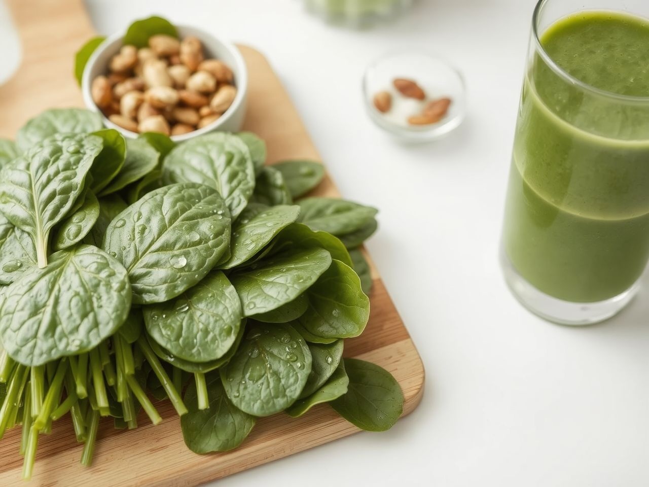 A spenót gazdag vasban és antioxidánsokban, erősíti az immunrendszert.
