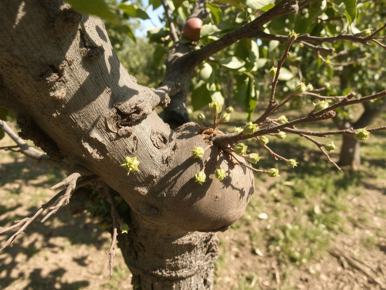 Az ifjító metszés életet lehel a régi szilvafába.