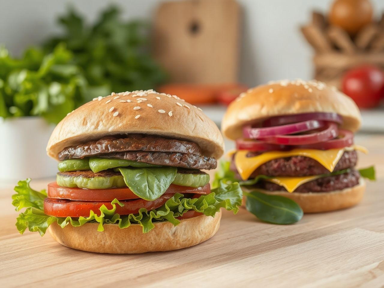 A vegán burgerek egyre változatosabb és ízletesebb alternatívák.