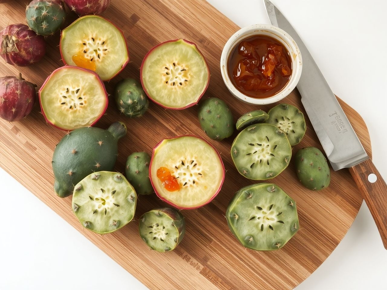 A nopal kaktuszlevele salátákban frissítő, ízletes alapanyag.